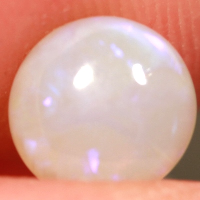 SOLID CRYSTAL OPAL Purple hue within